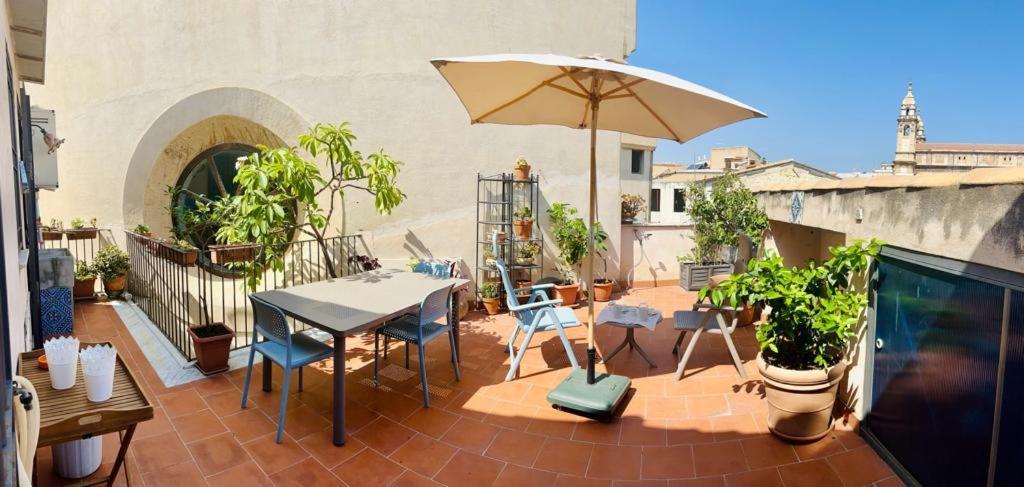 巴勒莫Terrazza Rosa Bianca公寓 外观 照片